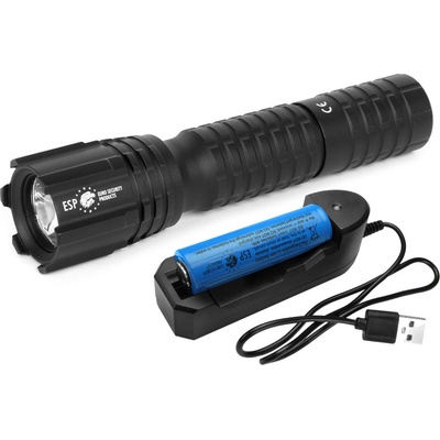 ESP Taktická 10W LED svítilna BARRACUDA 10 4 režimy