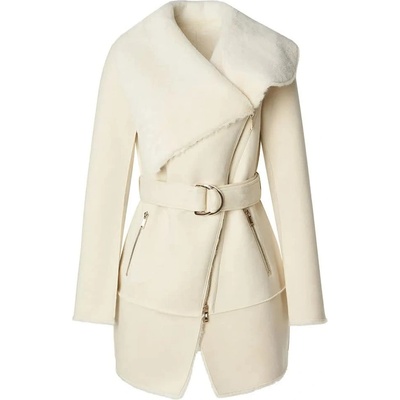 Salsa jeans Палто Salsa jeans Shearling coat - White (Light Pearl)