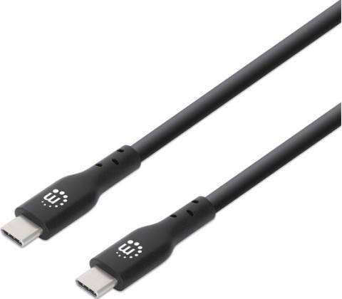 Manhattan 354875 USB-C samec USB-C samec, 2m, černý