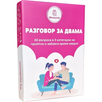 Moments Настолна игра Разговор за двама - Семейна