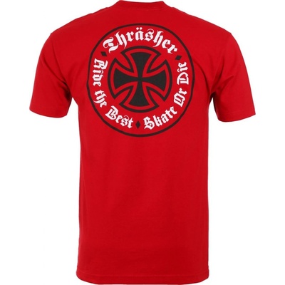 Independent Oath Regular Tee cardinal red