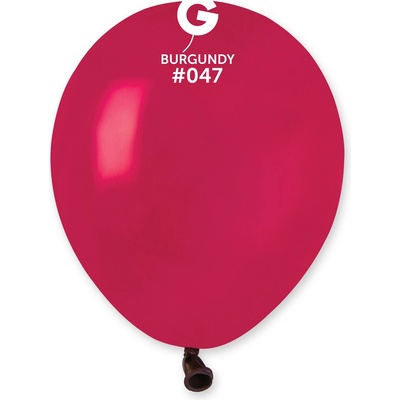 Svet balonku Balónik pastelový bordový 13 cm