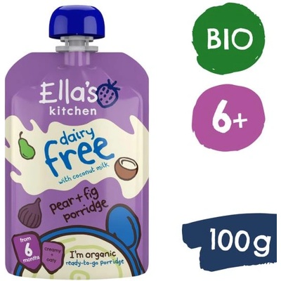 Ella's Kitchen BIO Безмлечна каша с круши и смокини (100 г) (EK647)