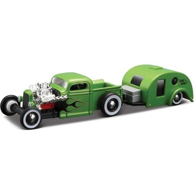Maisto - Design Tow & Go, 1936 Chevrolet pick-up с ремарке, 1: 64