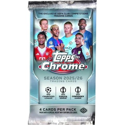 Topps Chrome UEFA Club Competitions 2025/2026 Hobby booster