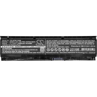Cameron Sino Батерия за лаптоп HP OMEN 17; Pavilion 17 HSTNN-DB7KPA06 CS-HPW170NB 11.1V 4400mAh Cameron Sino (17039)