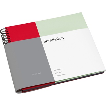Semikolon Фотоалбум Spiral Cutting Edge череша и шам фъстък (364849)