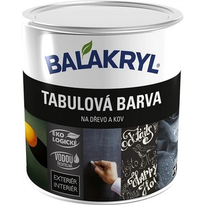 Balakryl tabulová barva 0,7kg černá