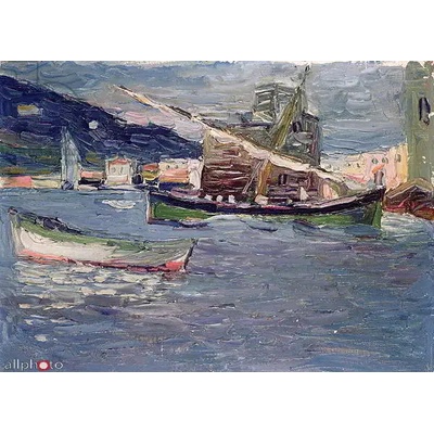 Obrazy - Kandinsky, Wassily: Rapallo - reprodukce obrazu