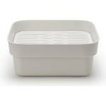 Brabantia Купа за миене и отцеждане Brabantia 1003316, 16.1 х 37.4 х 34.4 см, Безопасна за съдове с незалепващо покритие, Светлосив (1003316)