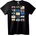 NOONEBRAND Тениска Ретро касета - 2XL, Black
