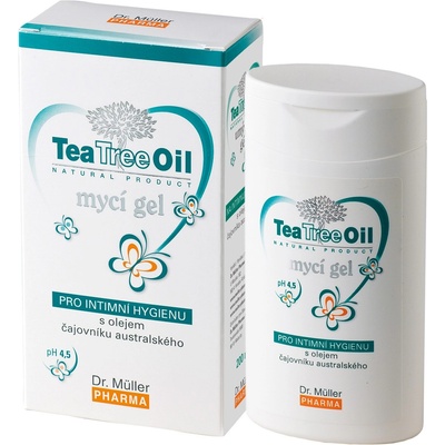 Dr. Müller Tea Tree Oil Washing Gel for Intimate Hygiene 200ml
