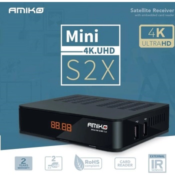Amiko Mini 4K UHD S2X, HEVC265, CX