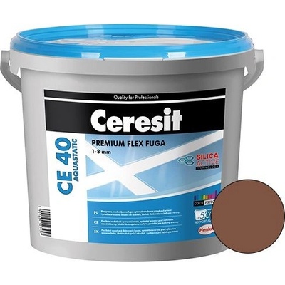 Ceresit CE 40 Škárovacia hmota, čokoládová, 5 kg 548050