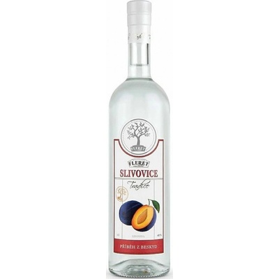 Fleret Tradice Slivovice 40% 0,5 l (holá láhev)
