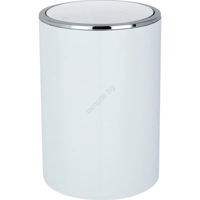 WENKO 22554100 - Кош INCA 18, 5x25, 5 cm бял/лъскав хром (WE0204)