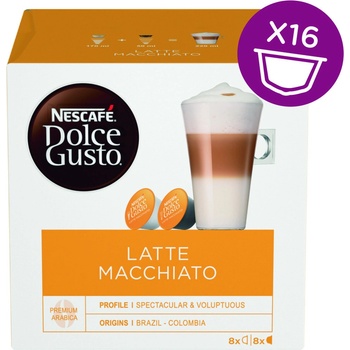 Nescafé Dolce Gusto Latte Macchiato kávové kapsle 16 ks