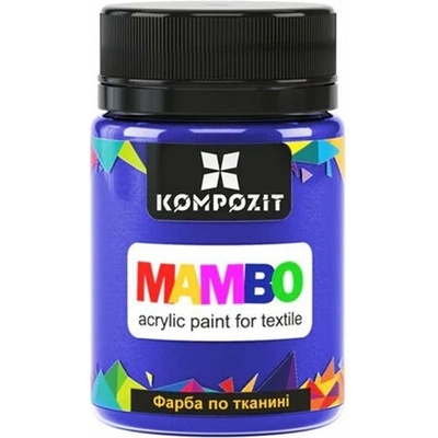 Mambo farba na textil a kožu 50 ml 20 svetlofialová