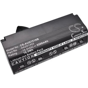 Cameron Sino Батерия за лаптоп ASUS G751J A42NI403 15V 5200mAh CAMERON SINO (CS-AUG751)