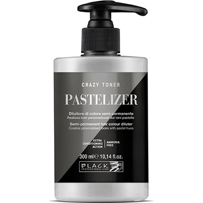 Black Professional Black Professional Crazy Toner Semi-permanent Hair Colour 300 ml полутрайна боя Pastelizer