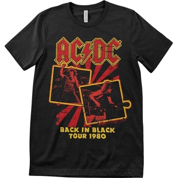 AC/DC Риза Back In Black Tour 1980 Unisex Black S (PS-1-ACDC010-H70-2-BK-S)