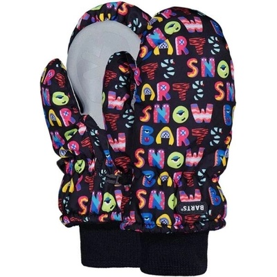 Barts Mitts Kids Detské palcové rukavice čierna