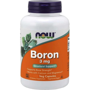 Now Boron 3 mg 100 kapsúl