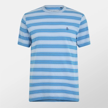 Image 1 of Original Penguin Тениска Original Penguin Men's Regular Fit Stripe T-Shirt - Classic Blue