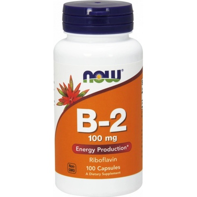 Now Vitamin B-2 100 mg 100 kapsúl