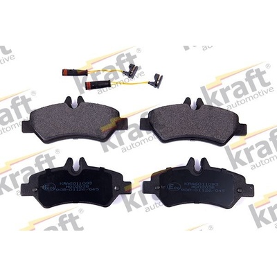 Sada brzdových destiček, kotoučová brzda KRAFT AUTOMOTIVE 6011093