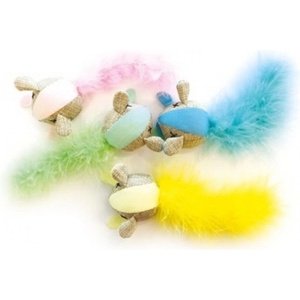 Mpets Играчка за котки M-Pets MOUSE - Fluorescent fabric - флоурисцираща играчка Мишка 17 x 7 x 4 cm - Белгия 20600699
