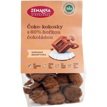 Biopekárna Zemanka BIO Čoko-kokosky s kakaom a FAIR TRADE čokoládou 100 g