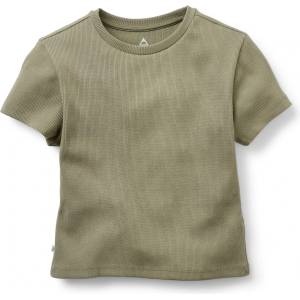 Passenger Дамска тениска Passenger Women's Out There Ribbed T-Shirt - Dusty Olive (916-6050-0312)