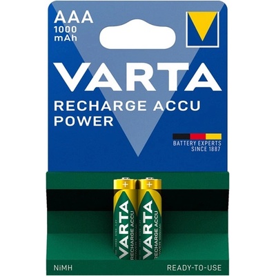 VARTA recharge accu power батерия aaa, презареждаща се, 2 бр. в опаковка 05703301402 (05703301402)