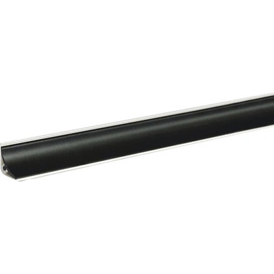 Tesniaca PVC lišta LB 15 3000 x 13,4 x 13,4 mm čierna matná
