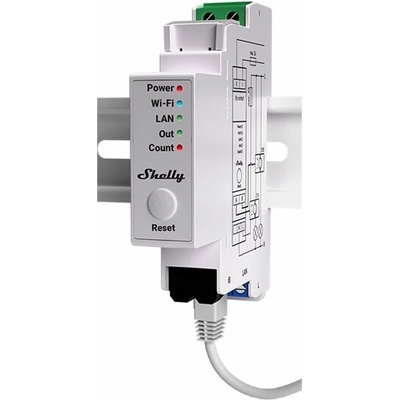 Shelly Pro EM 50 A, měřič spotřeby, WiFi