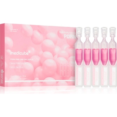 medicube PDRN Pink One Day Serum възстановяващ серум за лице за освежаване и хидратация 10x1.5ml