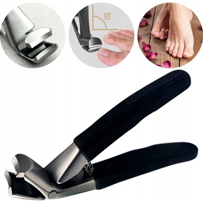 Kleště Štípací Široké Zahnuté Pro Seniory na Nehty Nohou Pedikúra – Sleviste.cz