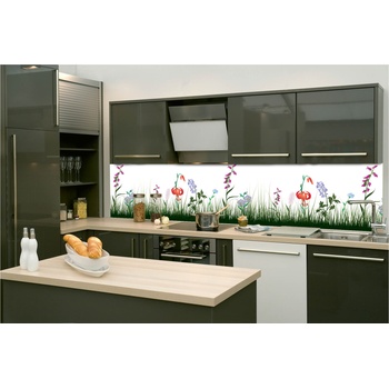 DIMEX ART s. r. o Фототапет за кухня - дизайн на поляна 260 x 60 см