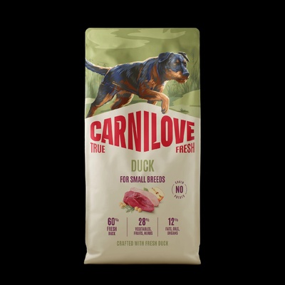 Carnilove True Fresh Dog Adult Small Breeds Duck 12 kg
