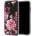 Spigen Ciel Rose Floral Case - дизайнерски удароустойчив кейс за iPhone SE (2020), iPhone 8, iPhone 7 (прозрачен)