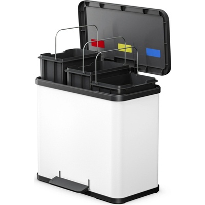 Trento öko 3 x 9 l, biela