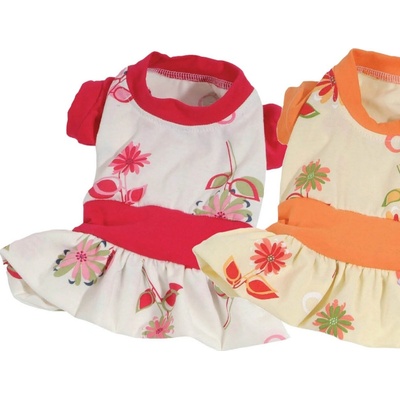 Ó lala Pets Šaty pro psa Flower Luxury Dog Dress