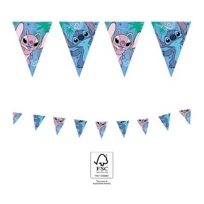 Stitch vlajka papírová 9 ks – Zboží Dáma
