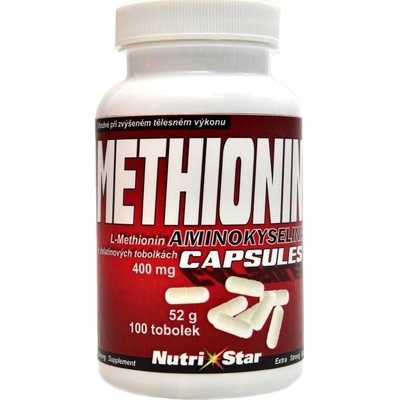 Nutristar Methionin 400 100 kapsúl