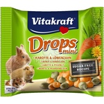 Vitakraft Mini Drops - Мини капчици за награда от моркови и глухарче 40 г