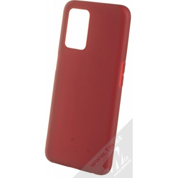 Pouzdro 1Mcz Matt TPU ochranný silikonový Realme 8 5G, Narzo 30 5G tmavě červené (dark red)