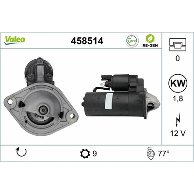 Startér VALEO 458514