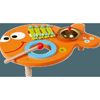 Scratch hudební stolek 3v1 Rybička