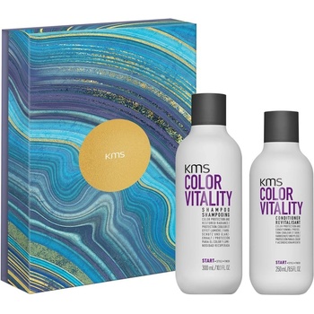 KMS Color Vitality Duo Set подаръчен комплект за боядисана коса